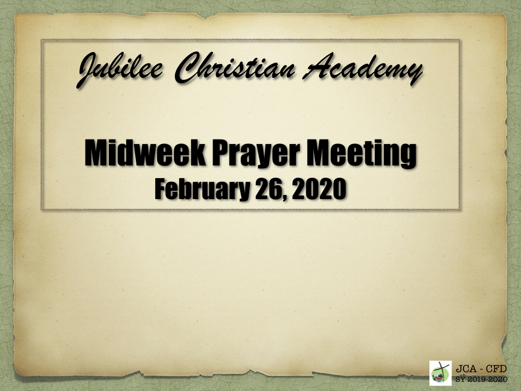 Midweek Prayer For Feb 26, 2020.001